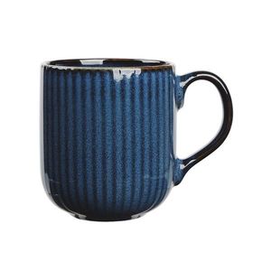 Altom Porcelánový hrnek Reactive Stripes modrá, 400 ml obraz