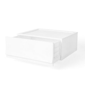 Modulární úložný box Wave Snow bez koleček 54, 6 x 43, 4 x 22 cm, široký - 1 šuplík obraz