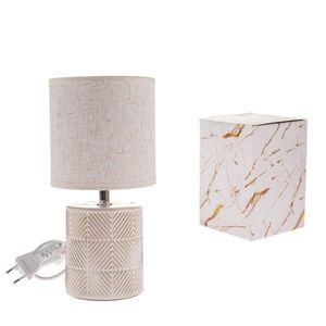 Keramická stolní lampa Azuro 27 cm, obraz