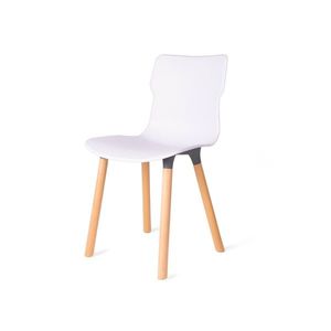 Židle Duo wood Carrara 50, 3 x 46, 3 x 80, 9 cm obraz