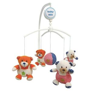 Kolotoč nad postýlku Baby Mix Medvídci obraz