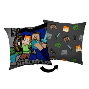 Jerry Fabrics Polštářek Minecraft Survival Mode, 40 x 40 cm obraz