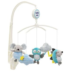 Kolotoč nad postýlku Baby Mix ježek myš sova obraz