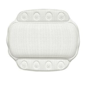 KELA Polštář do vany KRETA 32 x 23 cm bílá KELA KL-22363 obraz