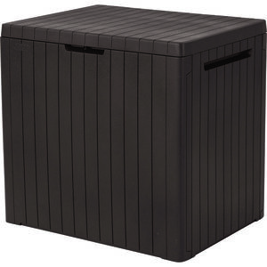 Keter Zahradní úložný box City hnědá, 113 l, 55 x 58 x 44 cm obraz