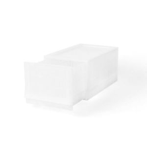 Modulární úložný box Wave Junior Mist bez koleček 43, 4 x 27, 2 x 22 cm, úzký - 1 šuplík obraz
