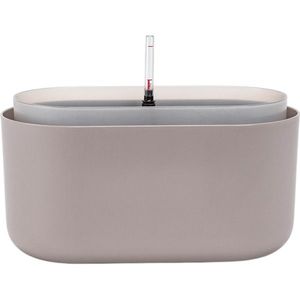 Plastia Samozavlažovací truhlík Tolita hnědá, 31 x 16 cm obraz
