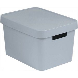 Curver Úložný box s víkem INFINITY 17 l, šedá, 17 l obraz