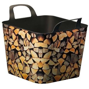 Univerzální flexi koš Wood 36 l, 39 x 39 x 30 cm obraz