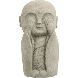Zahradní dekorace Buddha nevidí, 14, 5 x 27 x 13 cm, polyresin obraz