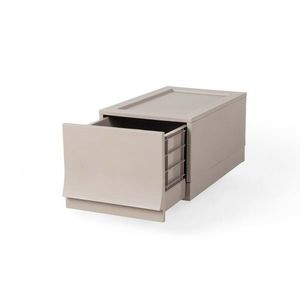 Modulární úložný box Wave Junior Wood bez koleček 43, 4 x 27, 2 x 22 cm, úzký - 1 šuplík obraz