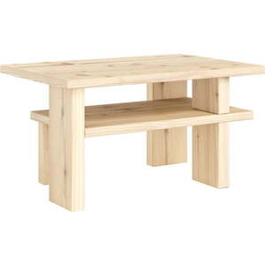 Konferenční stolek z borovicového dřeva v přírodní barvě 45x68 cm Japan – Karup Design obraz