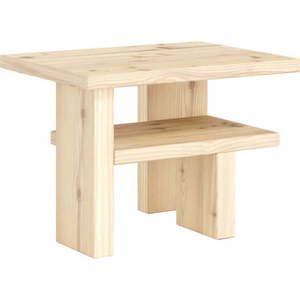 Odkládací stolek z borovicového dřeva 34x45 cm Japan – Karup Design obraz