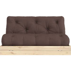 Tmavě hnědá rozkládací pohovka 145 cm Flip – Karup Design obraz