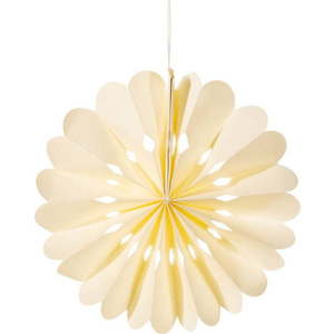 Papírová ručně vyrobená vánoční ozdoba ø 10 cm Honeycomb Snowflake – Sass & Belle obraz
