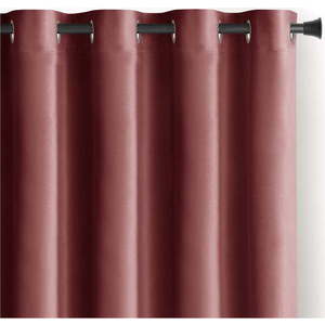 Růžový sametový dimout závěs 140x245 cm Eyelets – Restilo obraz