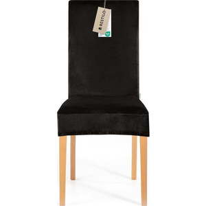 Černý napínací potah na židli 48 cm Sento – Restilo obraz