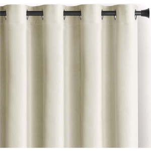 Krémový sametový dimout závěs 140x270 cm Eyelets – Restilo obraz