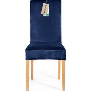 Modrý napínací potah na židli 48 cm Sento – Restilo obraz