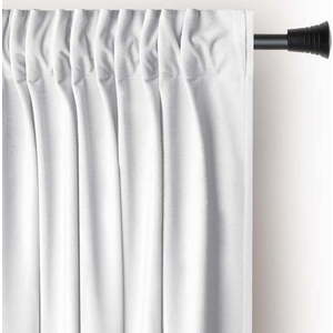 Bílý sametový dimout závěs 140x270 cm Pleat – Restilo obraz