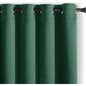Tmavě zelený zatemňovací závěs 140x175 cm Eyelets – Restilo obraz