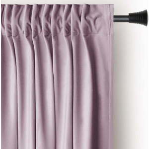 Světle růžový sametový dimout závěs 140x270 cm Pleat – Restilo obraz