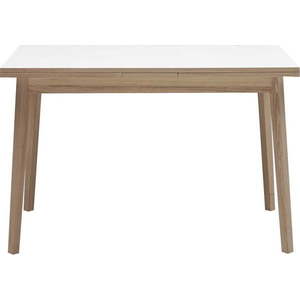 Rozkládací jídelní stůl s bílou deskou Hammel Single, 120 x 80 cm obraz