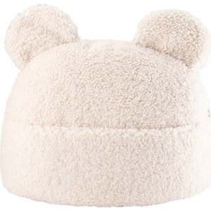 Krémový dětský pohovkový polštář z textilie bouclé Teddy Pouch – Wigiwama obraz