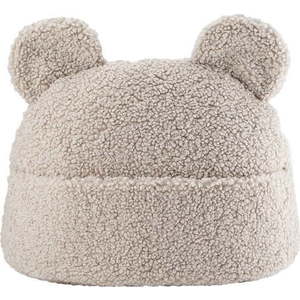 Světle hnědý dětský pohovkový polštář z textilie bouclé Teddy Pouch – Wigiwama obraz