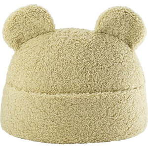 Zelený dětský pohovkový polštář z textilie bouclé Teddy Pouch – Wigiwama obraz
