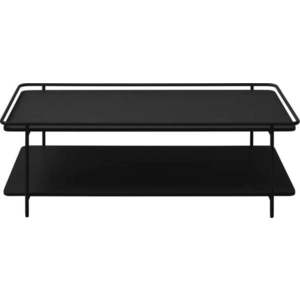 Černý kovový konferenční stolek 55x110 cm Yuba – Unique Furniture obraz