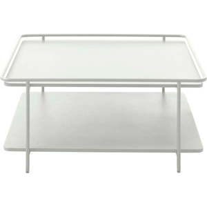 Světle šedý kovový konferenční stolek 75x75 cm Yuba – Unique Furniture obraz
