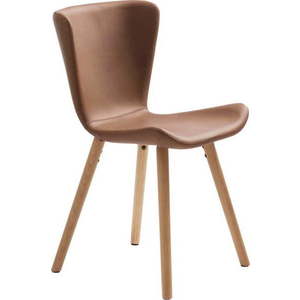 Hnědé kovové jídelní židle v sadě 2 ks Teslin – Unique Furniture obraz