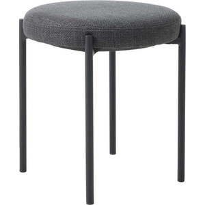 Tmavě šedá kovová stolička Pelican – Unique Furniture obraz