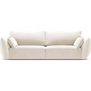 Béžová sametová pohovka 208 cm Vanda – Mazzini Sofas obraz