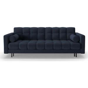 Tmavě modrá rozkládací/s úložným prostorem pohovka 222 cm Bali – Cosmopolitan Design obraz