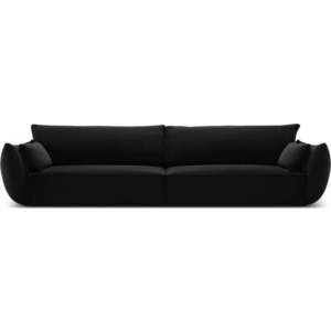 Černá sametová pohovka 248 cm Vanda – Mazzini Sofas obraz