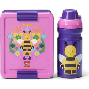 Dětský svačinový box s lahví Bee – LEGO® obraz