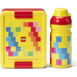 Dětský svačinový box s lahví Brick – LEGO® obraz
