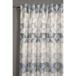 Šedá záclona 245x140 cm Jacquard - Gardinia obraz