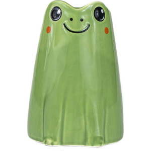 Zelená keramická váza (výška 10 cm) Frog Mini – Sass & Belle obraz