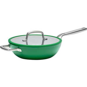 Wok hliníková pánev s poklicí/s nepřilnavým povrchem ø 28 cm Meda 3.0 – FABINI obraz