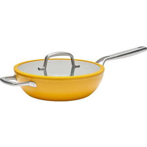 Wok hliníková pánev s poklicí/s nepřilnavým povrchem ø 28 cm Meda 3.0 – FABINI obraz