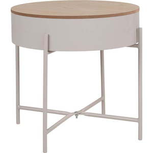 Kovový kulatý odkládací stolek ø 40 cm Sisco – House Nordic obraz