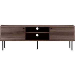 Hnědý TV stolek v dekoru dubu 40x50x150 cm Kyoto – House Nordic obraz