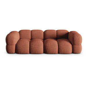 Pohovka v cihlové barvě 250 cm Loretto – Cosmopolitan Design obraz
