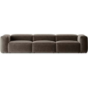 Hnědá pohovka 364 cm Bergano – Cosmopolitan Design obraz