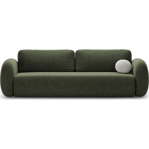 Zelená žinylková rozkládací/s úložným prostorem pohovka 262 cm Tonale – Cosmopolitan Design obraz
