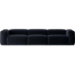 Tmavě modrá pohovka 364 cm Bergano – Cosmopolitan Design obraz