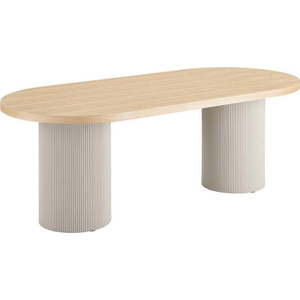 Jídelní stůl s deskou v dekoru jasanového dřeva 100x220 cm Solva – House Nordic obraz